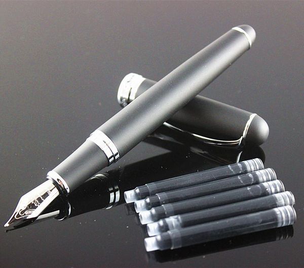 fountain pens noble jinhao x750 pen black frosted colors with gift metal ink luxury writing nibs 0.5 mm
fountain pens noble jinhao x750 pen black frosted colors with gift metal ink luxury writing nibs 0.5 mm