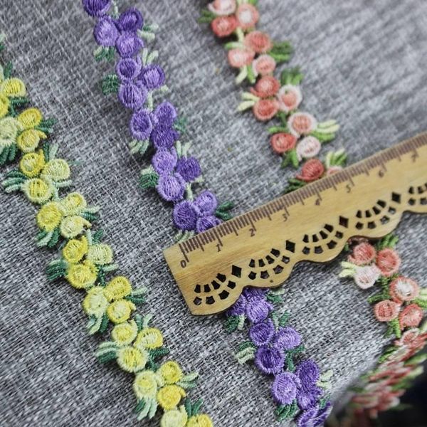 ribbon cusack 2 meters 1.8 cm lace trims embroidered applique for costumes home textiles trimmings diy fabric purple yellow, Pink;blue
ribbon cusack 2 meters 1.8 cm lace trims embroidered applique for costumes home textiles trimmings diy fabric purple yellow, Pink;blue