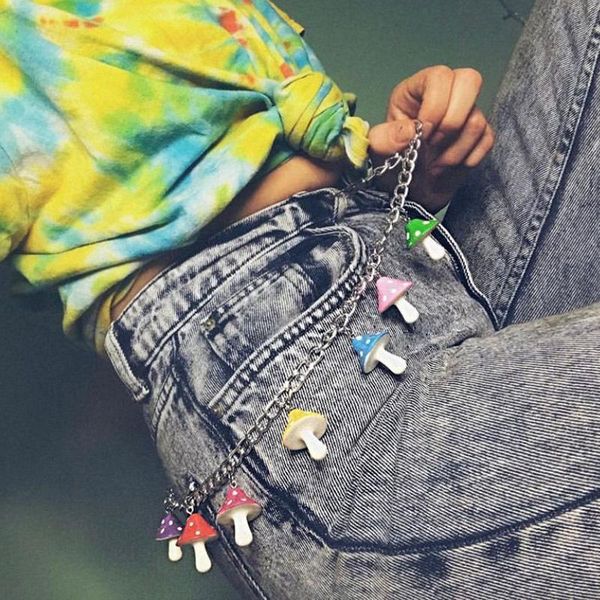 keychains cute colorful mushrooms charm plant punk style vintage waist pants key chain for woman girl fasion jewelry, Silver
keychains cute colorful mushrooms charm plant punk style vintage waist pants key chain for woman girl fasion jewelry, Silver