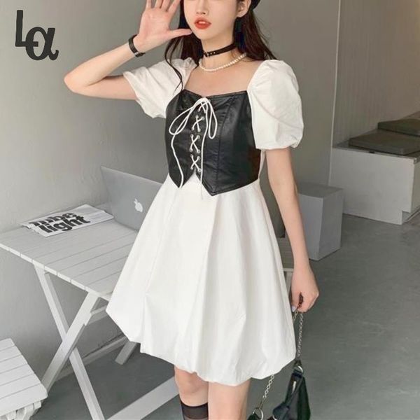 summer harajuku y2k mini dress women patchwork bandage fit chic short sleeve high street korean casual 210519, Black;gray
summer harajuku y2k mini dress women patchwork bandage fit chic short sleeve high street korean casual 210519, Black;gray
