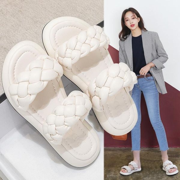 slippers net red sandals and female summer wear 2021 casual simple fairy style flat retro, Black
slippers net red sandals and female summer wear 2021 casual simple fairy style flat retro, Black