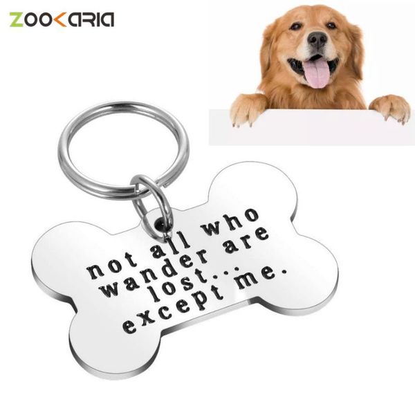 dog tag,id card funny pet id tags for dogs collar kitten puppy stainless steel not all who wander are lost except me cat charm
dog tag,id card funny pet id tags for dogs collar kitten puppy stainless steel not all who wander are lost except me cat charm