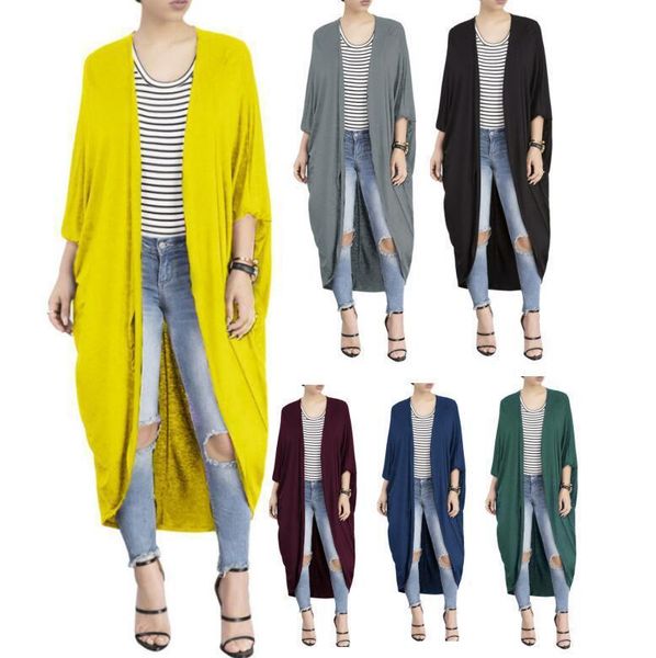 fashion sweater 2021 large women's cardigan long sleeve irregular batman jacket, White;black
fashion sweater 2021 large women's cardigan long sleeve irregular batman jacket, White;black
