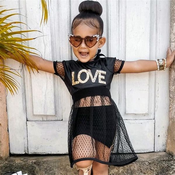 fashion kids girls clothes sets summer children mesh short sleeve t shirt dress shorts casual baby outfits 1 6y, White
fashion kids girls clothes sets summer children mesh short sleeve t shirt dress shorts casual baby outfits 1 6y, White