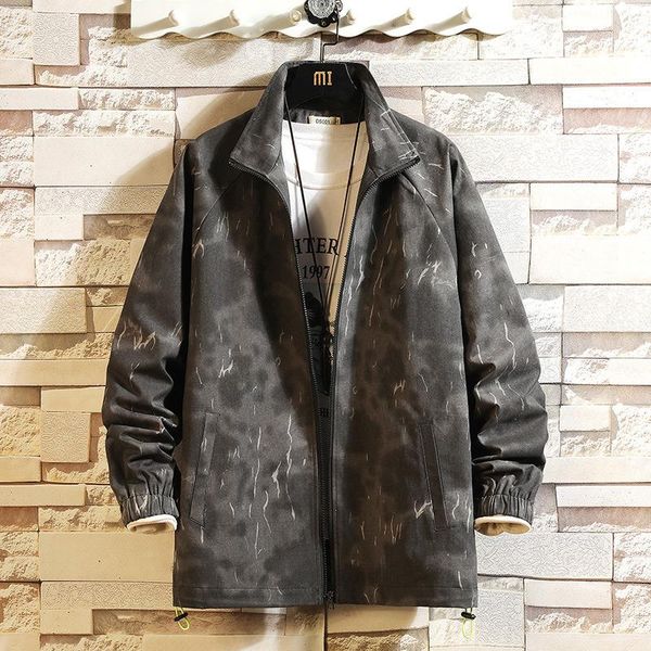 men's jackets the 2021 spring male jacket, large size, tie-dyed, with lapel collar, for men, collar, Black;brown
men's jackets the 2021 spring male jacket, large size, tie-dyed, with lapel collar, for men, collar, Black;brown