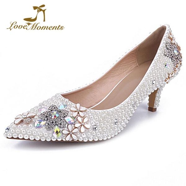 dress shoes rhinestone star and alloy flower wedding white pearl pointed toe evening dancing party comfortable kitten heel pumps, Black
dress shoes rhinestone star and alloy flower wedding white pearl pointed toe evening dancing party comfortable kitten heel pumps, Black