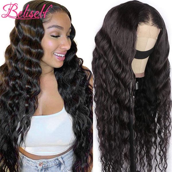 human hair wigs 4x4 closure wig lace frontal loose deep wave remy for black woman beliself, Black;brown
human hair wigs 4x4 closure wig lace frontal loose deep wave remy for black woman beliself, Black;brown