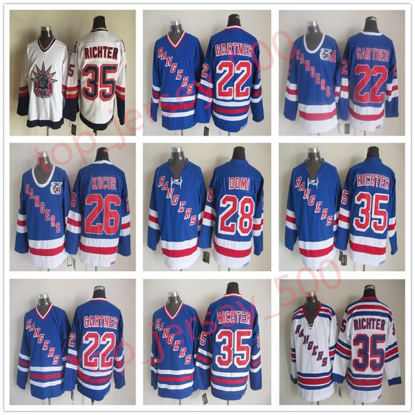 new york rangers 22 nick holden 26 joey kocur 28 dominic moore34 vanbiesbrouck 35 mike richter white blue ice hockey jerseys, Black;red
new york rangers 22 nick holden 26 joey kocur 28 dominic moore34 vanbiesbrouck 35 mike richter white blue ice hockey jerseys, Black;red
