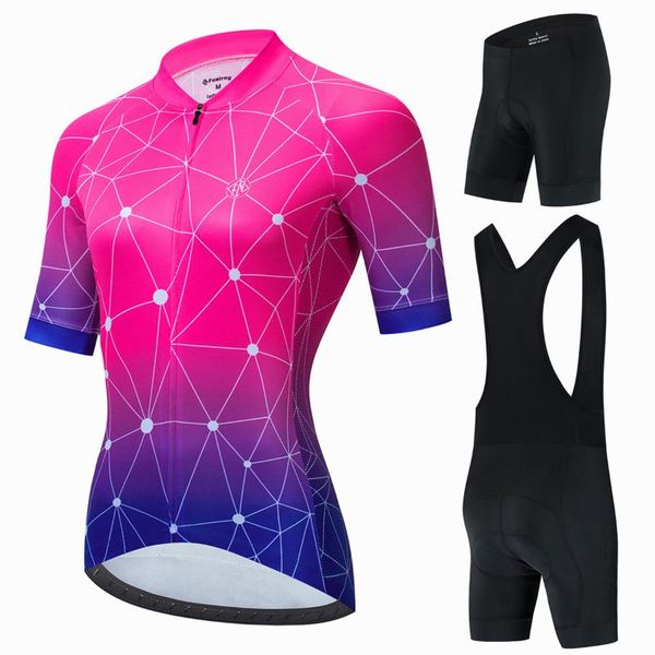 racing sets pro team women jersey set short sleeve cycling clothing summer lady bike wear uniform mtb bicycle sport suit breathable, Black;blue
racing sets pro team women jersey set short sleeve cycling clothing summer lady bike wear uniform mtb bicycle sport suit breathable, Black;blue