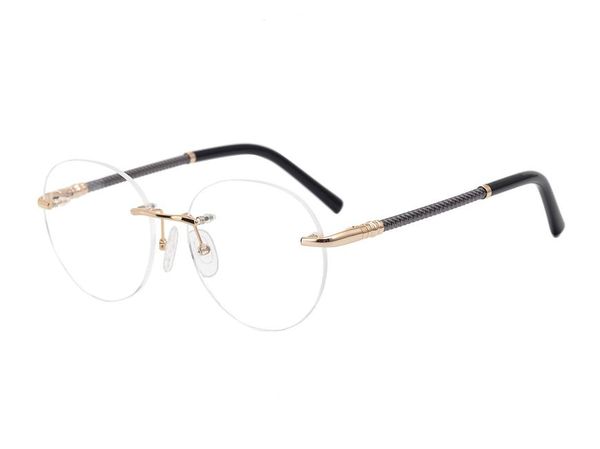 fashion sunglasses frames round frame rimless pure titanium myopia eyeglasses clear lens silver gold retro optical eyewe, Black
fashion sunglasses frames round frame rimless pure titanium myopia eyeglasses clear lens silver gold retro optical eyewe, Black