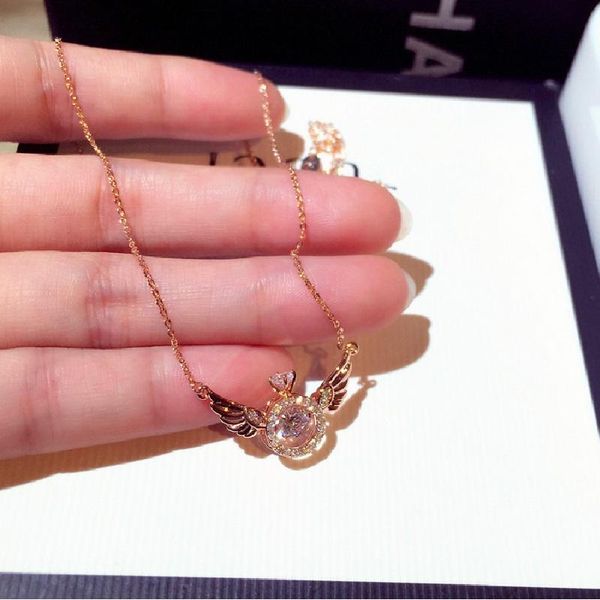 fashion trend super flash inlaid rhinestone wing temperament clavicle necklace short neck chain xl0001 pendant necklaces, Silver
fashion trend super flash inlaid rhinestone wing temperament clavicle necklace short neck chain xl0001 pendant necklaces, Silver