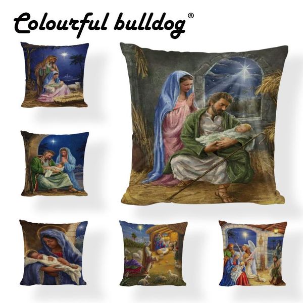 cushion/decorative pillow drop retro pattern cushion cover mary jesus the girl with pearl throw case for home office couch decoration
cushion/decorative pillow drop retro pattern cushion cover mary jesus the girl with pearl throw case for home office couch decoration