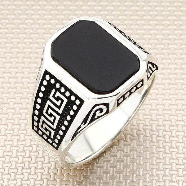 oxidized rectangle black onyx stone men silver ring with symmetrical motif made in turkey solid 925 sterling cluster rings, Golden;silver
oxidized rectangle black onyx stone men silver ring with symmetrical motif made in turkey solid 925 sterling cluster rings, Golden;silver