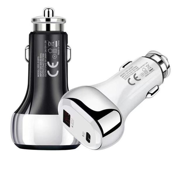 38w fast car charger portable 2 port usb+type-c pd charge quick qc3.0 mobile phone chargers
38w fast car charger portable 2 port usb+type-c pd charge quick qc3.0 mobile phone chargers