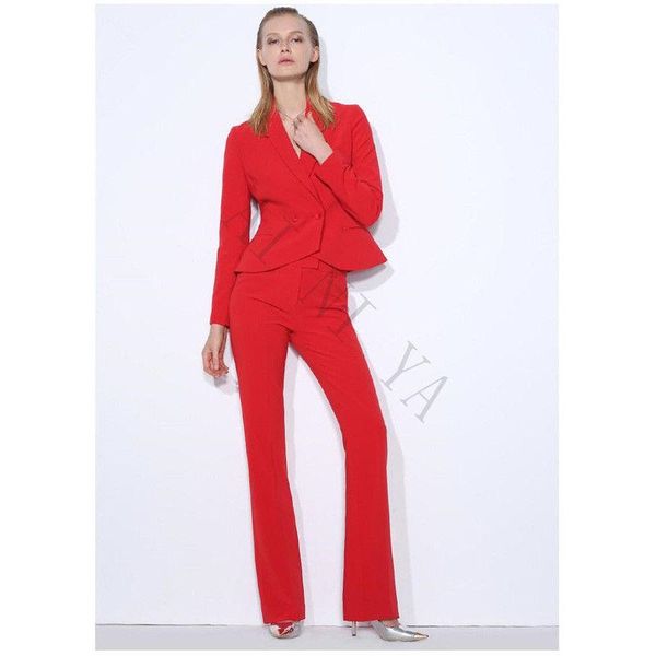 office uniform designs women formal pant suits for weddings evening party blazer suit set slim fit 2021 women's two piece pants, White
office uniform designs women formal pant suits for weddings evening party blazer suit set slim fit 2021 women's two piece pants, White