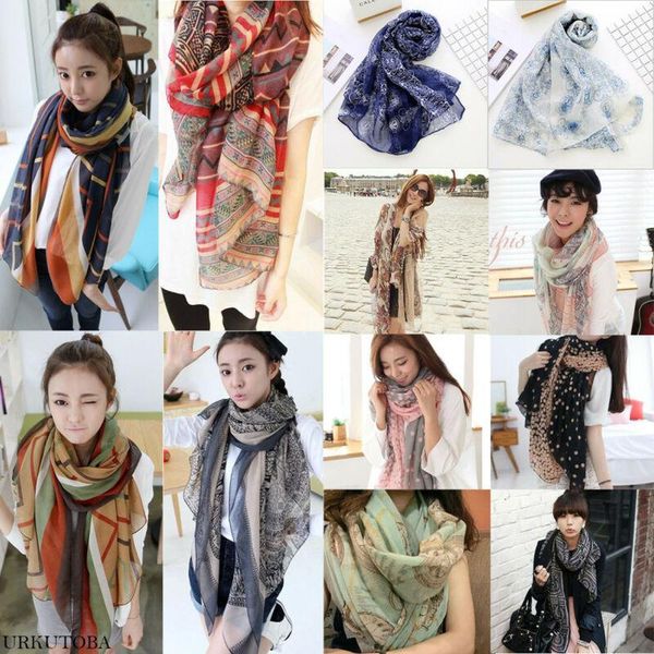 scarves women fashion pretty long soft chiffon silk scarf ladies wrap shawl stole, Blue;gray
scarves women fashion pretty long soft chiffon silk scarf ladies wrap shawl stole, Blue;gray