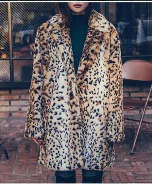 women's fur & faux spring, autumn and winter special offer set leopard print imitation coat fashion mid-length women, Black
women's fur & faux spring, autumn and winter special offer set leopard print imitation coat fashion mid-length women, Black
