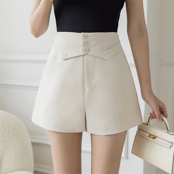 women casual wide leg black shorts fashion summer streetwear high waist loose office ladies clothing y2k 210513, White;black
women casual wide leg black shorts fashion summer streetwear high waist loose office ladies clothing y2k 210513, White;black