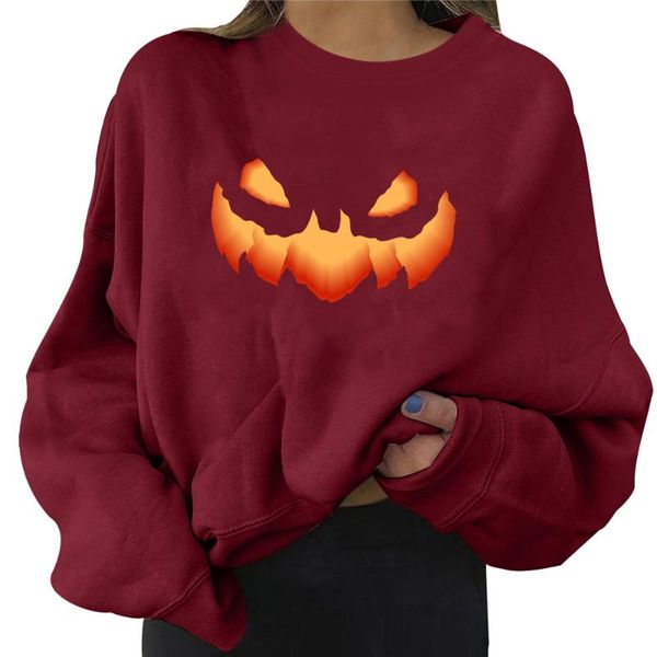 women's hoodies & sweatshirts female pullovers halloween o neck casual fire face print loose fall long sleeve girls vintage, Black
women's hoodies & sweatshirts female pullovers halloween o neck casual fire face print loose fall long sleeve girls vintage, Black