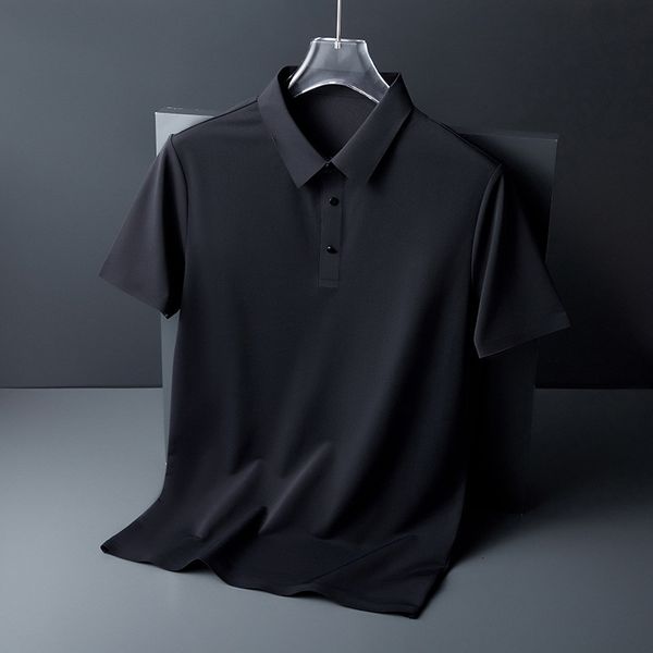 luxury t-shirts 2021 summer father's day busins casual ice silk short sleeve t-shirt polo t-shirt men's cloth, Black
luxury t-shirts 2021 summer father's day busins casual ice silk short sleeve t-shirt polo t-shirt men's cloth, Black