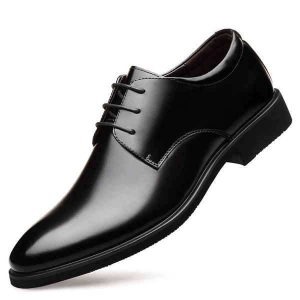 dress shoes men cow leather rubber sole extra size man business flats men's casual genuine office formal, Black
dress shoes men cow leather rubber sole extra size man business flats men's casual genuine office formal, Black