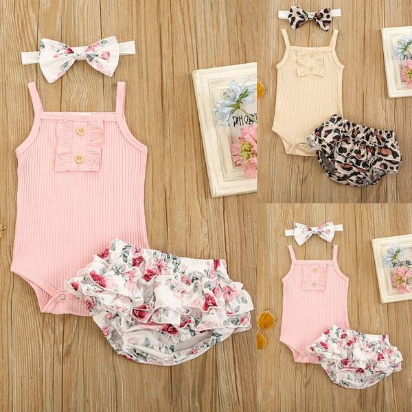 clothing sets infant born baby girls 3 pcs outfits suits sling tank ribbed romper + leopard shorts headband, White
clothing sets infant born baby girls 3 pcs outfits suits sling tank ribbed romper + leopard shorts headband, White