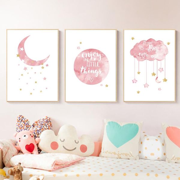 paintings home decor canvas art painting moon cloud nordic children poster nursery girl room pink wall decoration hanging picture no frame
paintings home decor canvas art painting moon cloud nordic children poster nursery girl room pink wall decoration hanging picture no frame