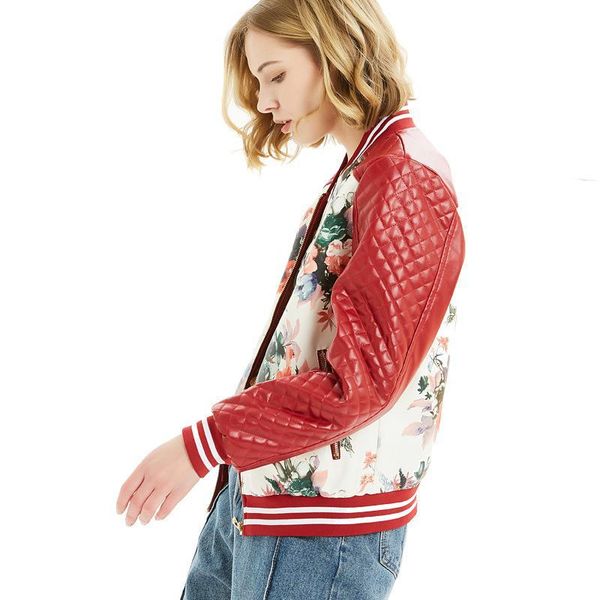 women's leather & faux zqlz spring autumn floral pring jacket women mandarin collar long sleeve zipper vintage motorcycle biker jackets, Black
women's leather & faux zqlz spring autumn floral pring jacket women mandarin collar long sleeve zipper vintage motorcycle biker jackets, Black