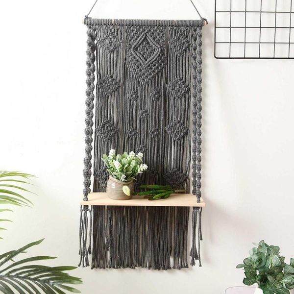 tapestries hand-woven macrame tapestry rack wooden shelves wall hanging woven boho style bohemian room decor
tapestries hand-woven macrame tapestry rack wooden shelves wall hanging woven boho style bohemian room decor