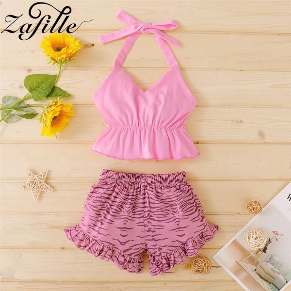 toddler girl clothes pink leopard summer outfits solid children suits kids girls bandage halter sets clothing, White
toddler girl clothes pink leopard summer outfits solid children suits kids girls bandage halter sets clothing, White