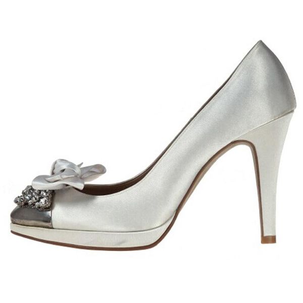 dress shoes fashion white satin bridal wedding bridesmaid rhinestone spring high heel round toe platform pumps with bow, Black
dress shoes fashion white satin bridal wedding bridesmaid rhinestone spring high heel round toe platform pumps with bow, Black