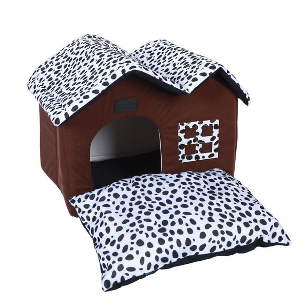 kennels & pens foldable pet dog bed house for small dogs luxury double-cat home room removable puppy nest cushion cover kennel warm
kennels & pens foldable pet dog bed house for small dogs luxury double-cat home room removable puppy nest cushion cover kennel warm