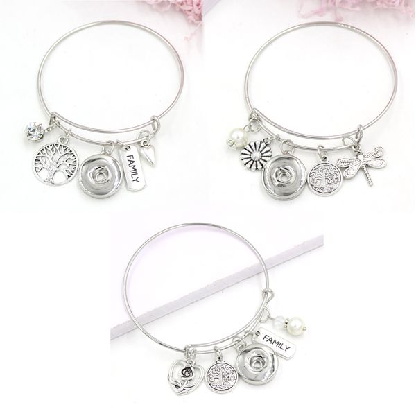 wholesale snap jewelry snaps button bracelet expandable wire bangle family tree of life bracelets for women gifts, Golden;silver
wholesale snap jewelry snaps button bracelet expandable wire bangle family tree of life bracelets for women gifts, Golden;silver