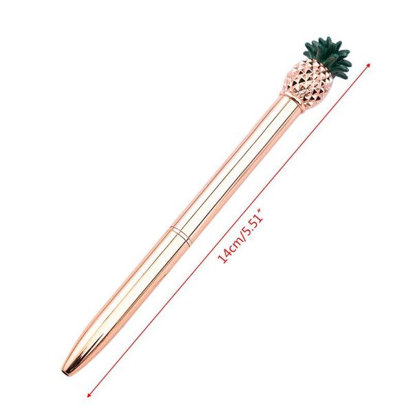 1.0mm metal pineapple ballpoint pen signature writing tools kawaii stationery x3ue pens, Blue;orange
1.0mm metal pineapple ballpoint pen signature writing tools kawaii stationery x3ue pens, Blue;orange