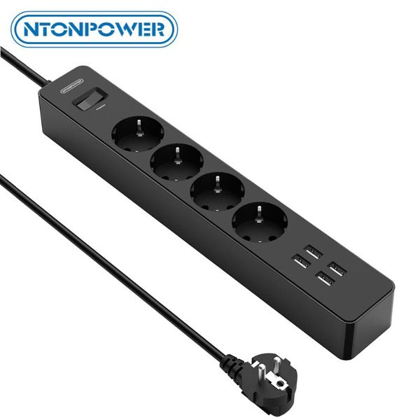 smart power plugs ntonpower network filter 4000w strip eu plug sockets with 1.5m extension cord surge protector for home office
smart power plugs ntonpower network filter 4000w strip eu plug sockets with 1.5m extension cord surge protector for home office