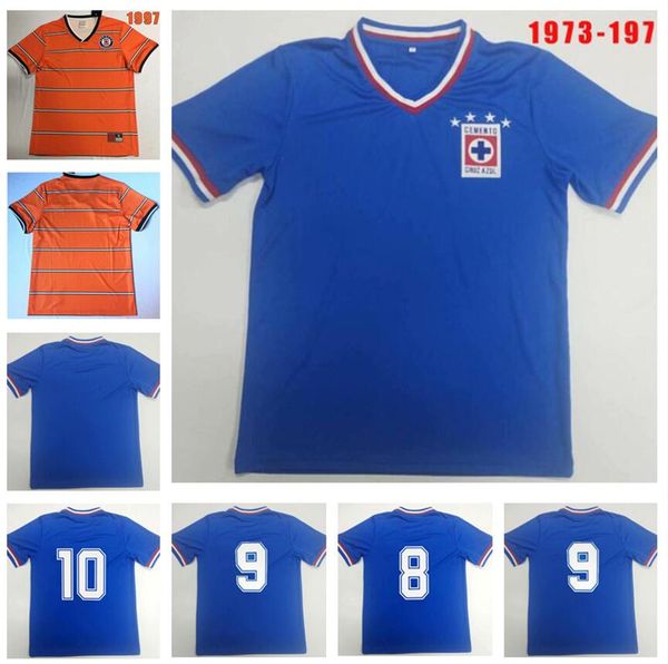 cruz azul 1973-1974 retro soccer jerseys home blue classic 1997 vintage classic football shirt quality, Black;yellow
cruz azul 1973-1974 retro soccer jerseys home blue classic 1997 vintage classic football shirt quality, Black;yellow