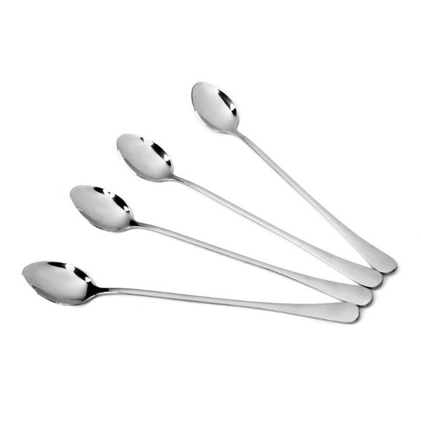 4x stainless steel spoons latte coffee honey cusp head spoon tableware for ice cream sundaes -silver flatware sets
4x stainless steel spoons latte coffee honey cusp head spoon tableware for ice cream sundaes -silver flatware sets