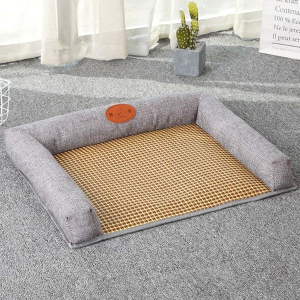 kennels & pens woven mat summer cooling breathable rattan easy clean sleeping heightening pillow non-slip wear-resistant for dogs cats bed
kennels & pens woven mat summer cooling breathable rattan easy clean sleeping heightening pillow non-slip wear-resistant for dogs cats bed