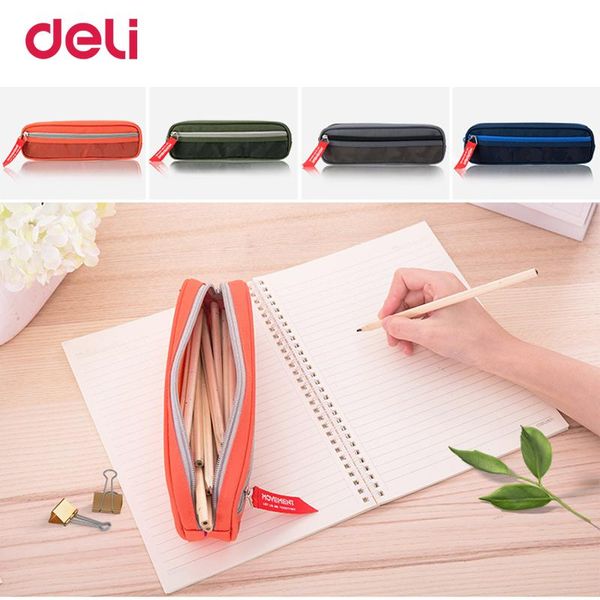 deli quality camouflage canvas big space pencil bag for school kid office stationery organizer kawaii case pouch box gift bags
deli quality camouflage canvas big space pencil bag for school kid office stationery organizer kawaii case pouch box gift bags