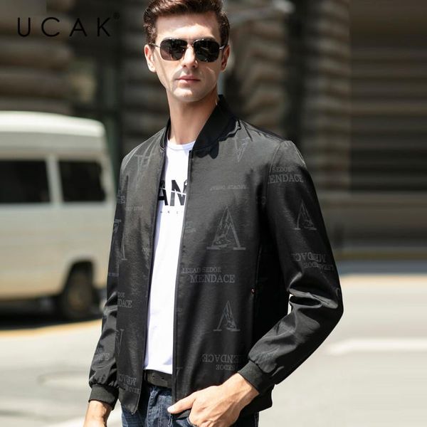 men's jackets ucak brand letter blouson homme casual men clothing streetwear clothes jacket spring arrival zipper coat u8066, Black;brown
men's jackets ucak brand letter blouson homme casual men clothing streetwear clothes jacket spring arrival zipper coat u8066, Black;brown