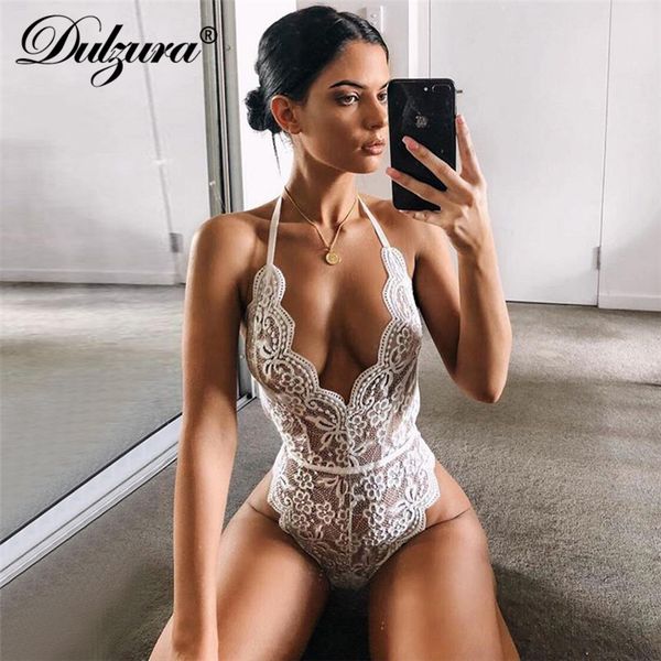 2021 spring summer women bodysuit lace bandage hollow out backless black white party club one piece conjuntos body
2021 spring summer women bodysuit lace bandage hollow out backless black white party club one piece conjuntos body