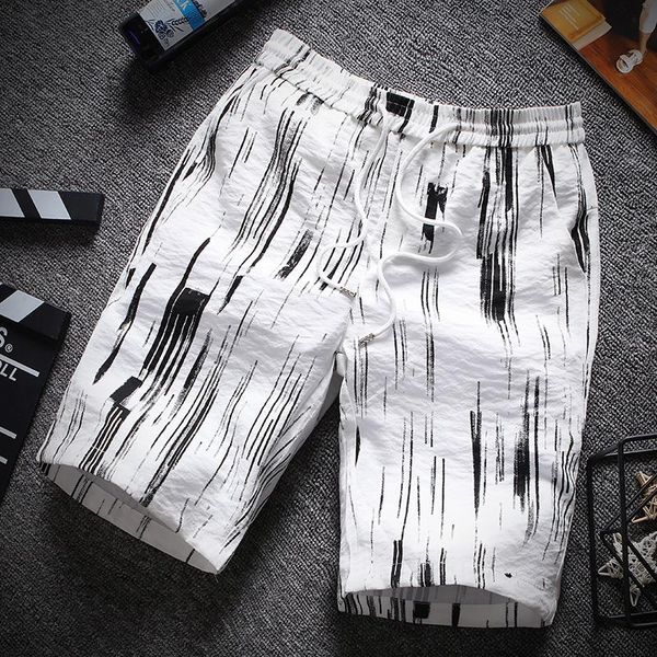 men's shorts couple korean striped loose home running casual men compression sport musculation pantalones mens clothing eg50dk, White;black
men's shorts couple korean striped loose home running casual men compression sport musculation pantalones mens clothing eg50dk, White;black