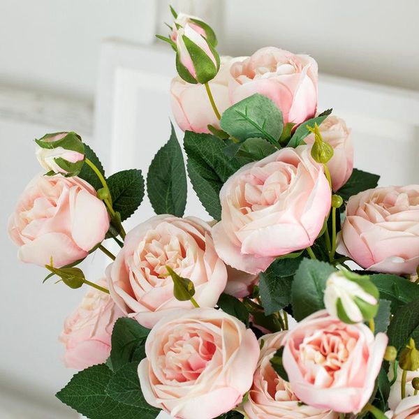 decorative flowers & wreaths artificial fresh roses peony silk floral vivid leaves family wedding decoration party garden office diy
decorative flowers & wreaths artificial fresh roses peony silk floral vivid leaves family wedding decoration party garden office diy