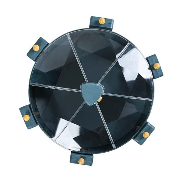 1pc rotating rice bucket wall-mounted grain box windmill type case (blue) storage bags
1pc rotating rice bucket wall-mounted grain box windmill type case (blue) storage bags