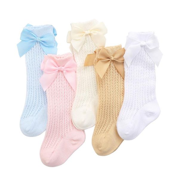 socks infant kids girls boys knee high leg warmer ribbon bow solid cotton stretch lovely 0-3y, Pink;yellow
socks infant kids girls boys knee high leg warmer ribbon bow solid cotton stretch lovely 0-3y, Pink;yellow