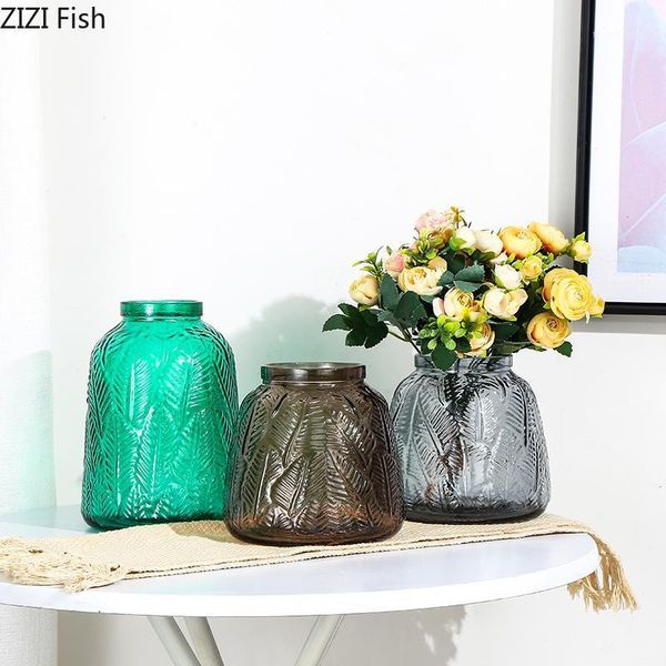gradient colorful glass vases embossed leaves hydroponics flower arrangement flowers pot transparent vase home decor ornaments1
gradient colorful glass vases embossed leaves hydroponics flower arrangement flowers pot transparent vase home decor ornaments1