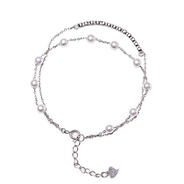 pearl bracelet niche design silver bracelet with girlfriends, contracted wind series bracelet female students
pearl bracelet niche design silver bracelet with girlfriends, contracted wind series bracelet female students