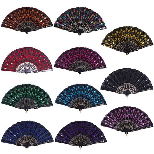 other home decor christmas dance fan rainbow color peacock pattern folding hand held embroidered sequin gift
other home decor christmas dance fan rainbow color peacock pattern folding hand held embroidered sequin gift