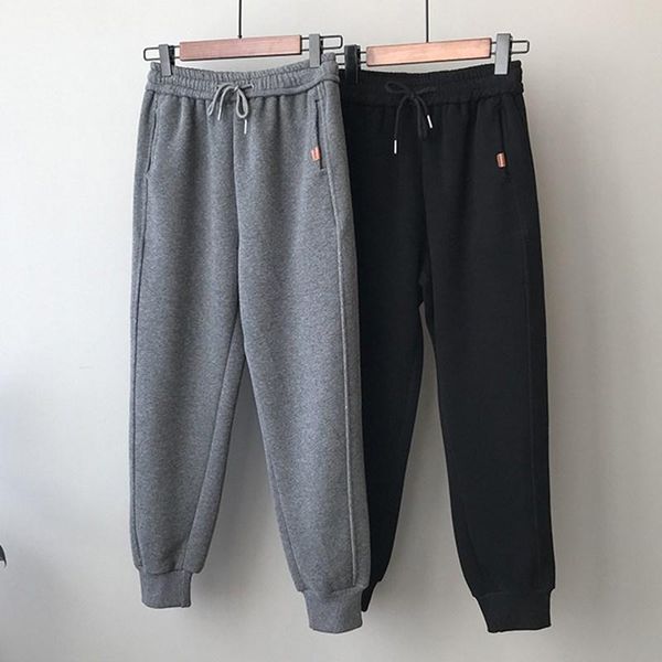 spring women pants casual elastic waist female trousers outwear black gray color harem women's & capris, Black;white
spring women pants casual elastic waist female trousers outwear black gray color harem women's & capris, Black;white