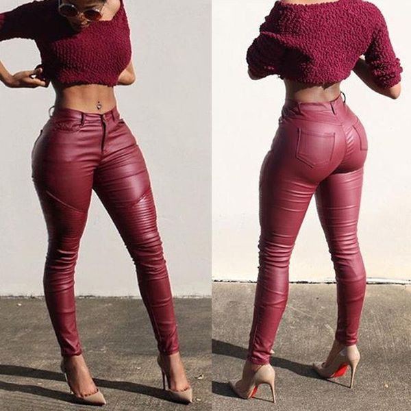 leather skinny womens capris high waist leggings stretchy pencil trousers pu pant, Black;white
leather skinny womens capris high waist leggings stretchy pencil trousers pu pant, Black;white
